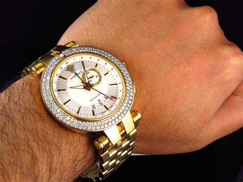 versace replica watch mens diamond|Versace chrono.